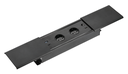 Подовжувач вбудований GTV PRESTINO, 2x роз. schuko, USB A+C, RJ45, HDMI, 1,5 м, чорний