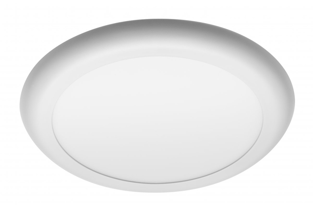 [6_20949] Світлодіодний світильник GTV MOZA, 18W, 1500Lm, AC220-240V, 50/60Hz, PF>0,5, RA≥80, IP40, 120°, 4000K, круглий, білий