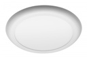 Світлодіодний світильник GTV MOZA, 18W, 1500Lm, AC220-240V, 50/60Hz, PF>0,5, RA≥80, IP40, 120°, 4000K, круглий, білий