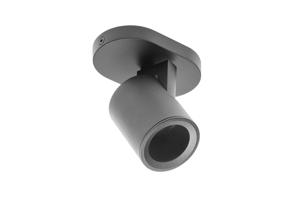 [6_21730] Світильник поворотний GTV BLINK II, GU10, max.20W, IP20, одинарний, чорний (OS-BLND50W1-00)