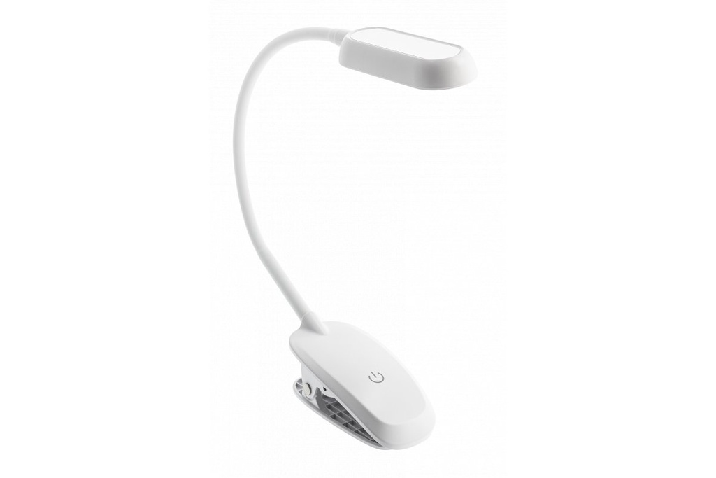 [6_21776] Настільна лампа GTV FROGY, 5W, 4000K, акумулятор 1200MAh, Білий (LB-FRO5W-00-DEC)