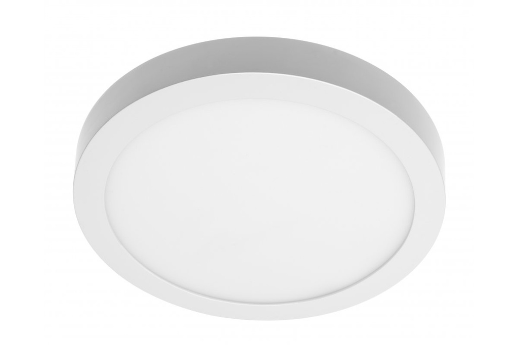 [6_22055] Світильник накладний GTV ORIS PLUS, 24W, 2000Lm, AC220-240V, 50/60Hz, 120°, 3000K, білий