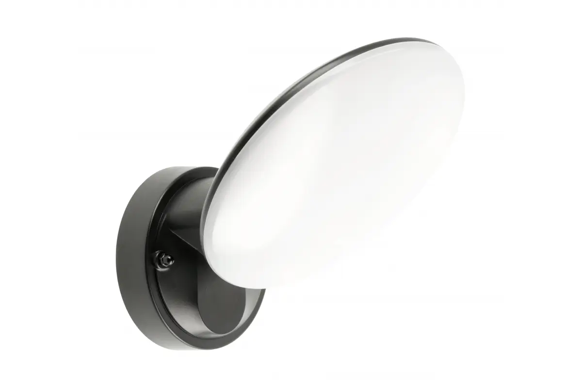 [6_24632] Світильник фасадний GTV TERRO, 10W, IP54, 220-240V, 4000K, чорний (LD-TER10WB-10)