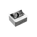 Вбудована меблева розетка GTV AVARO, 1x розетка Schuko, USB A+C, кабель 1,5 м, біла (AE-PB1SAVA-10N)