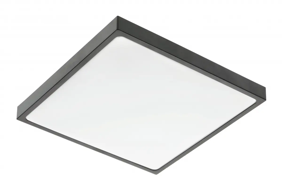 Світильник GTV ALTAR, 295x295mm, 4000K, 24W, IP44, чорний