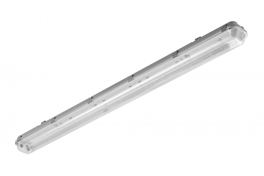 [6_26321] GTV G-TECH Світильник герметичний 1x150 T8 LED (одностороннє підключення), G13, IP65, IK06, ABS/PS, сірий