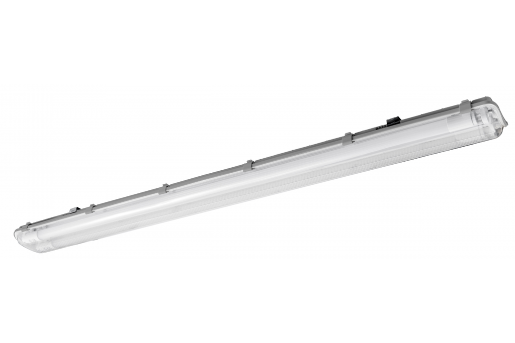 [6_26326] GTV G-TECH Світильник герметичний 236, 2x120 T8 LED (одностороннє підключення), G13, IP65, ABS/PS, сірий