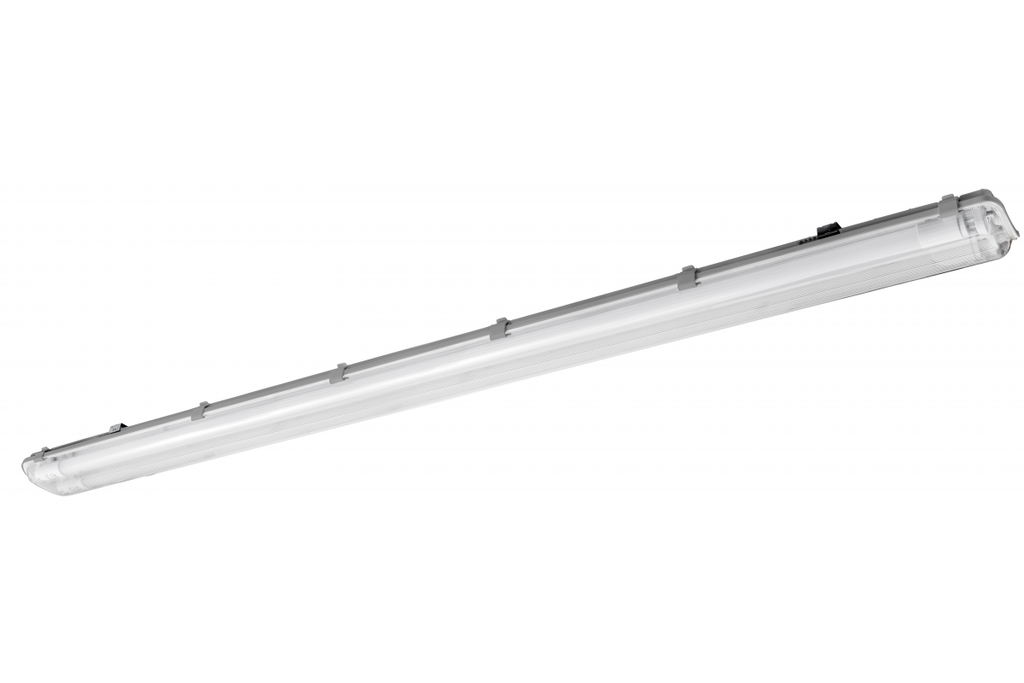 [6_26327] GTV G-TECH Світильник герметичний 258, 2x150 T8 LED (одностороннє підключення), G13, IP65, ABS/PS, сірий