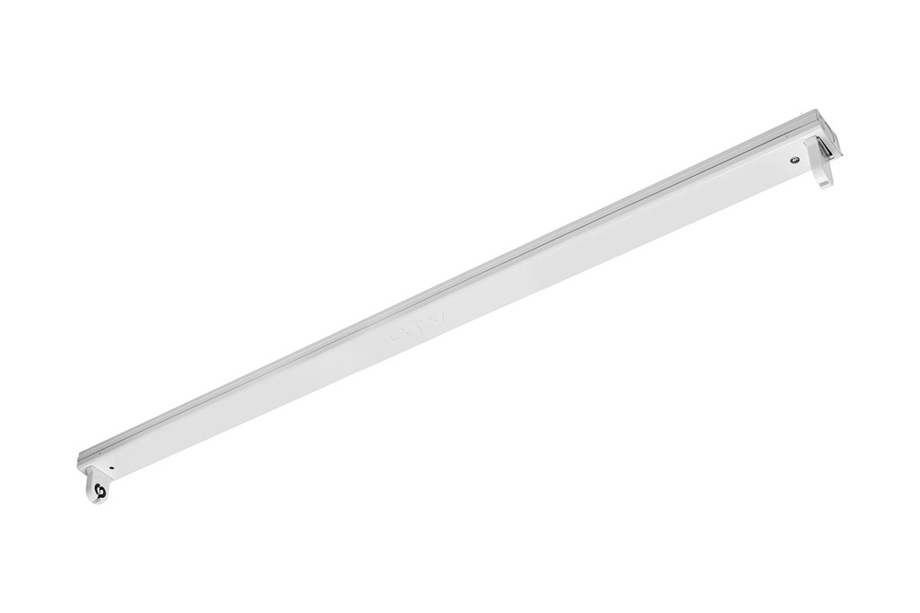 [6_26333] G-TECH Світильник OSL SLIM-1x120 T8 LED (одностороннє підключення), G13, IP20, накладний, білий