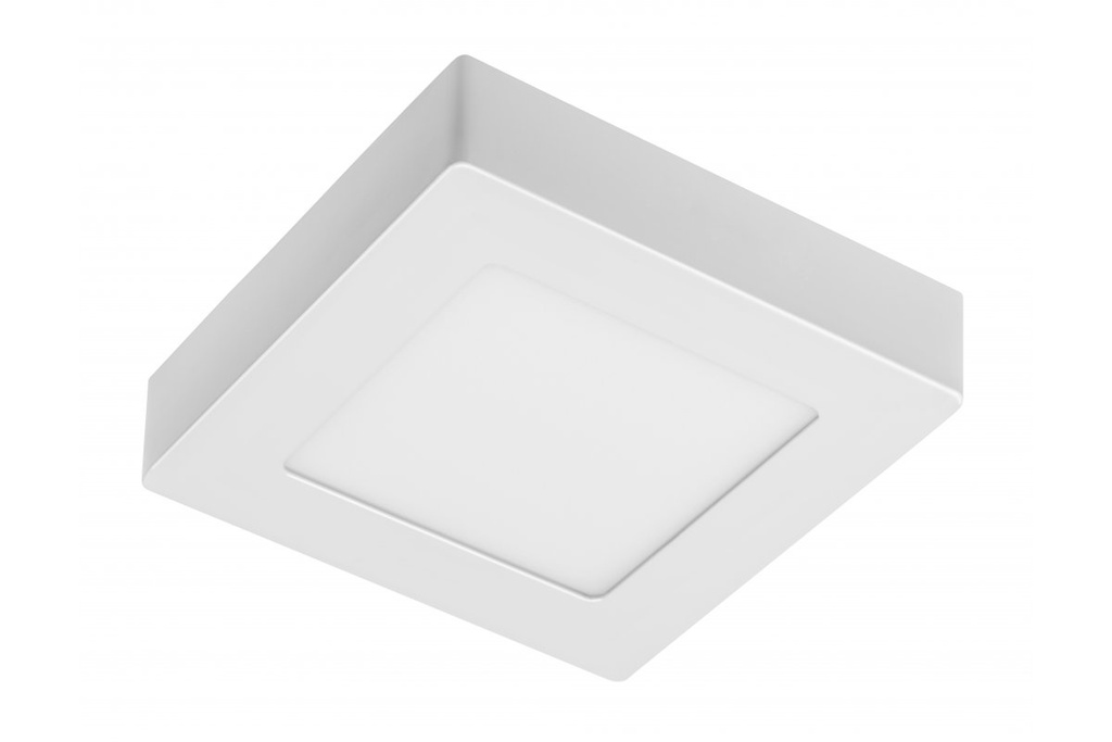 [6_26750] Світлодіодний світильник GTV MATIS PLUS типу downlight, 7W, 560Lm, AC220-240V, 50/60Hz, 120°, 3000K, накладний, білий