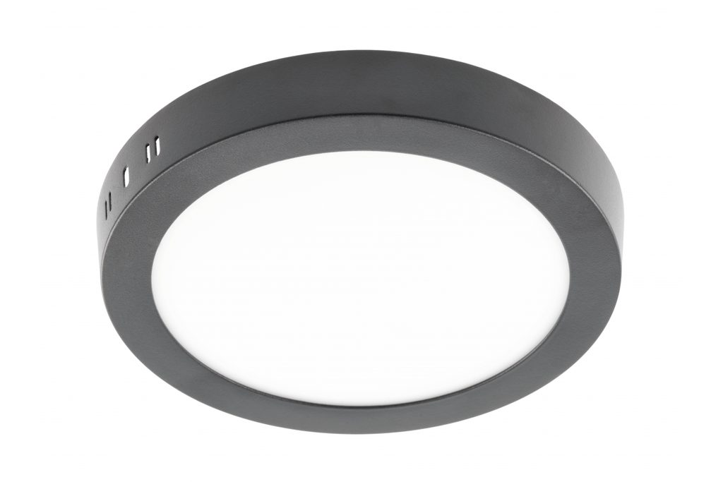 [6_26796] Світильник накладний GTV ORIS PLUS, 19W, чорний, 3000К, 1520Lm, AC220-240V, IP20, 120°