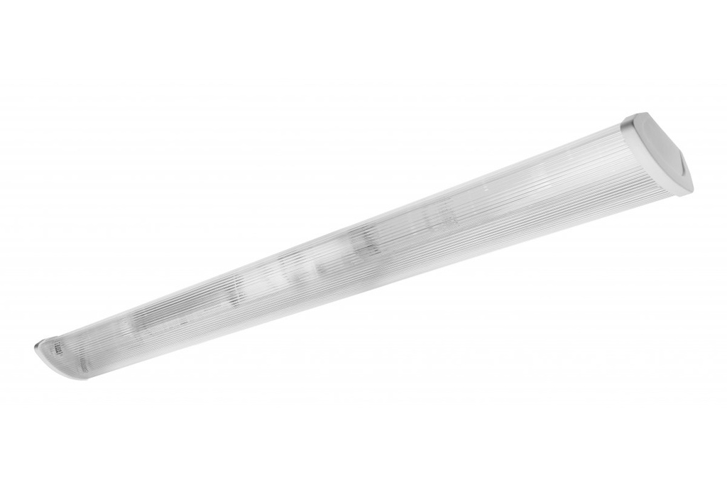 [6_26810] Світильник лінійний GTV ZEFIR LED 125см, T8 LED, G13, AC220-240В, 50/60Гц, IP40, ABS/PC, прозорий