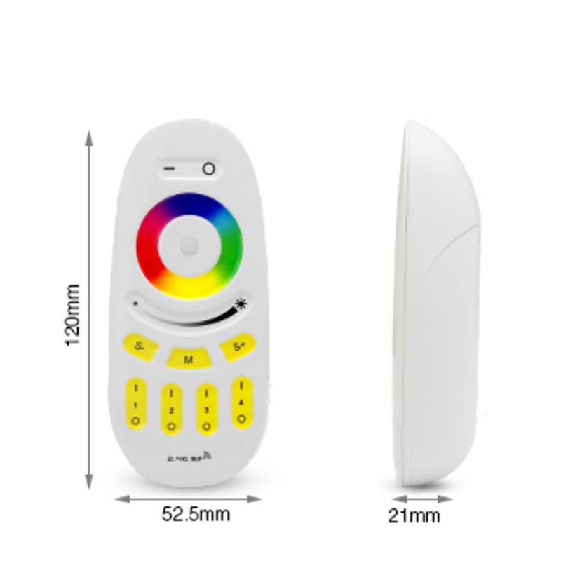 [8_3755] Контролер RGB Mi Light RF 4 zone 18A, Пульт управління