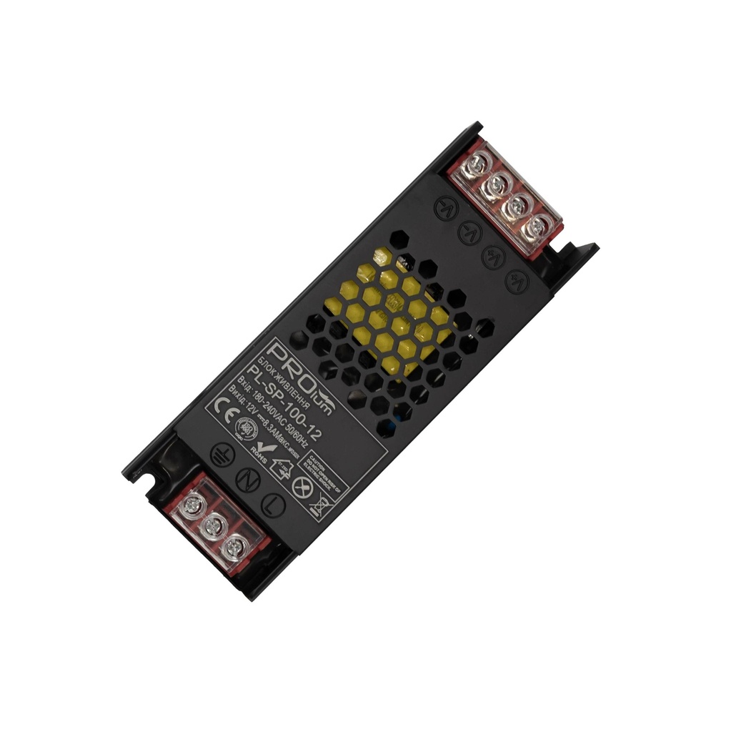 [8_4107] Блок живлення PROLUM™ 12V, 100W, 8.33А, Series "SP"