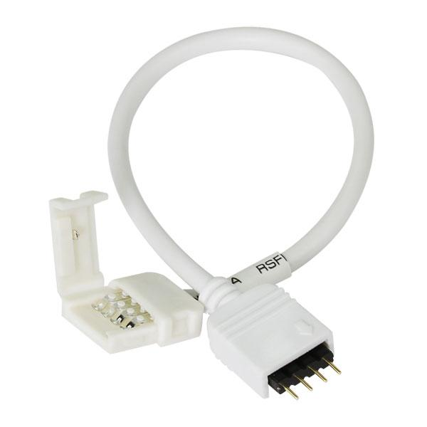 [8_4159] Конектор SMD5050 RGB (провід 4 pin + затиск)