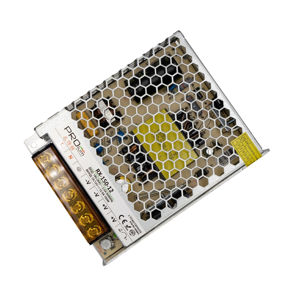 [8_4264] Блок живлення PROLUM™ 12V, 150W, 12.5А, Series "RX"