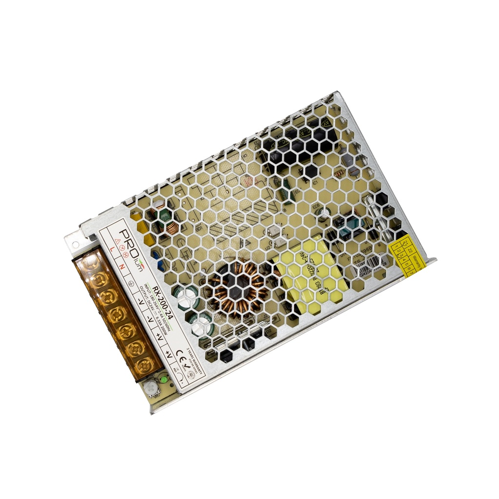 Блок живлення PROLUM™ 24V, 200W, 8.33А, Series "RX"