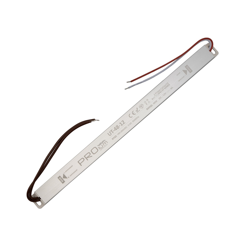 [8_4273] Блок живлення PROLUM™ 12V, 48W, 4.0А, Series "UT"