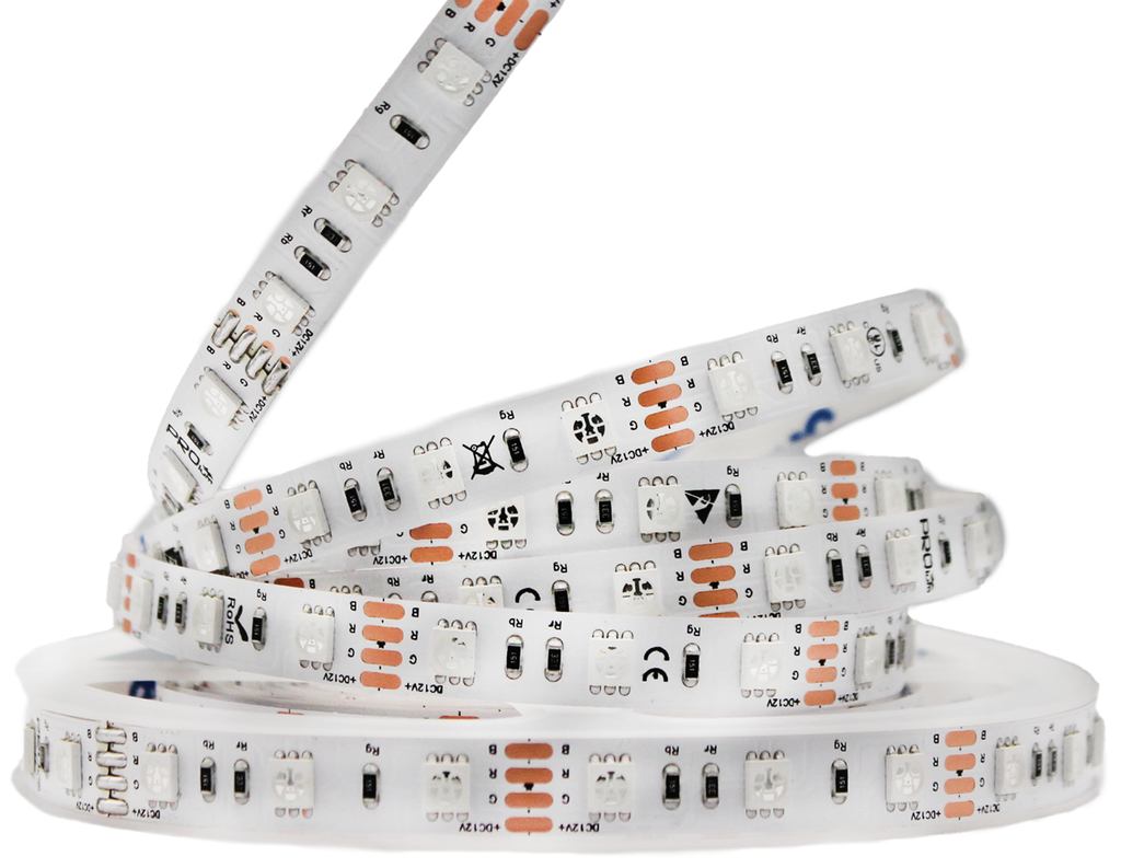 [8_4296] Світлодіодна LED стрічка PROLUM™ 12V; 5050\60; IP20; Series "SG", RGB