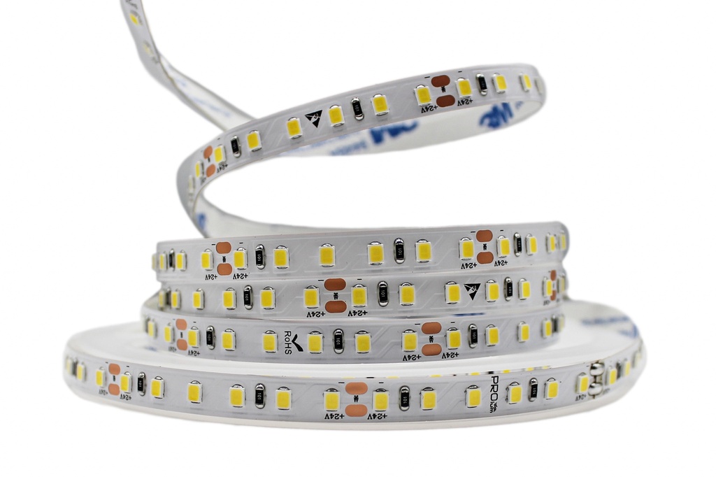 [8_4297] Світлодіодна LED стрічка PROLUM™ 24V; 2835\120; IP20; Series "SG", Білий (5500-6000К)