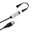 Світлодіодна стрічка Feron LS708 USB 7.2Вт/м RGB