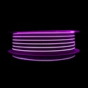 Світлодіодний неон PROLUM™ 6x12, IP68, 12V, Series "GT", Фіолетовий, PRO