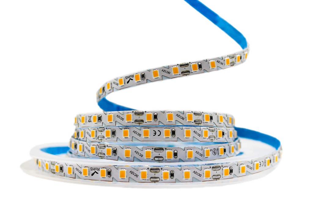 [8_4525] Світлодіодна LED стрічка PROLUM™ 12V; 2835\120; IP20; S-TYPE Series "SG", Тепло-Білий (2800-3200K)
