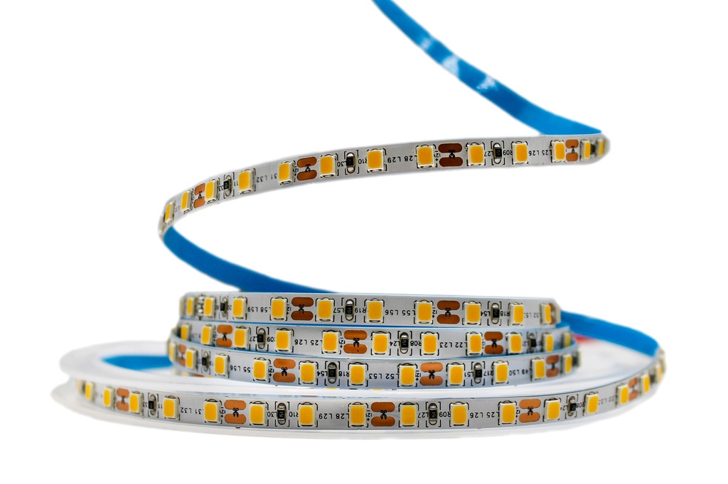 [8_4655] Світлодіодна LED стрічка PROLUM™ 5 ММ 12V; 2835\120; IP20; Series "SG", Тепло-Білий (2800-3200K)