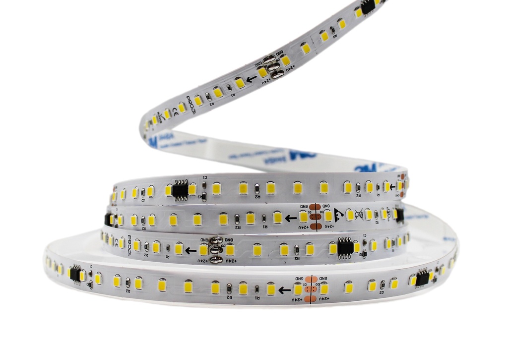 [8_4669] Світлодіодна LED стрічка PROLUM™ RUN 24V; 2835\120; IP20; Series "SMART", Білий (5500-6000К)