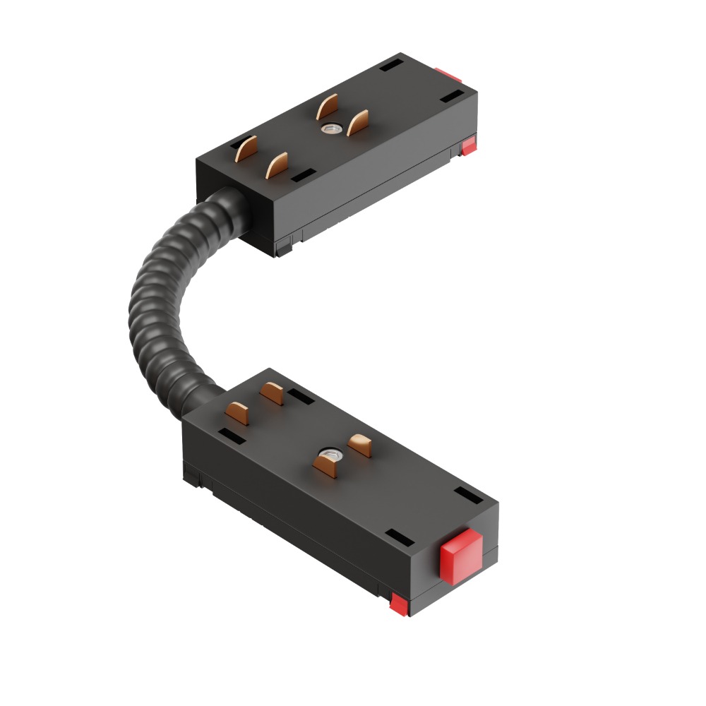 [8_4703] Конектор кутовий PROLUM™ 220V для магнітної трекової системи М25