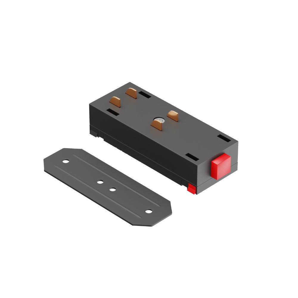 [8_4705] Конектор лінійний PROLUM™ 220V для магнітної трекової системи М25