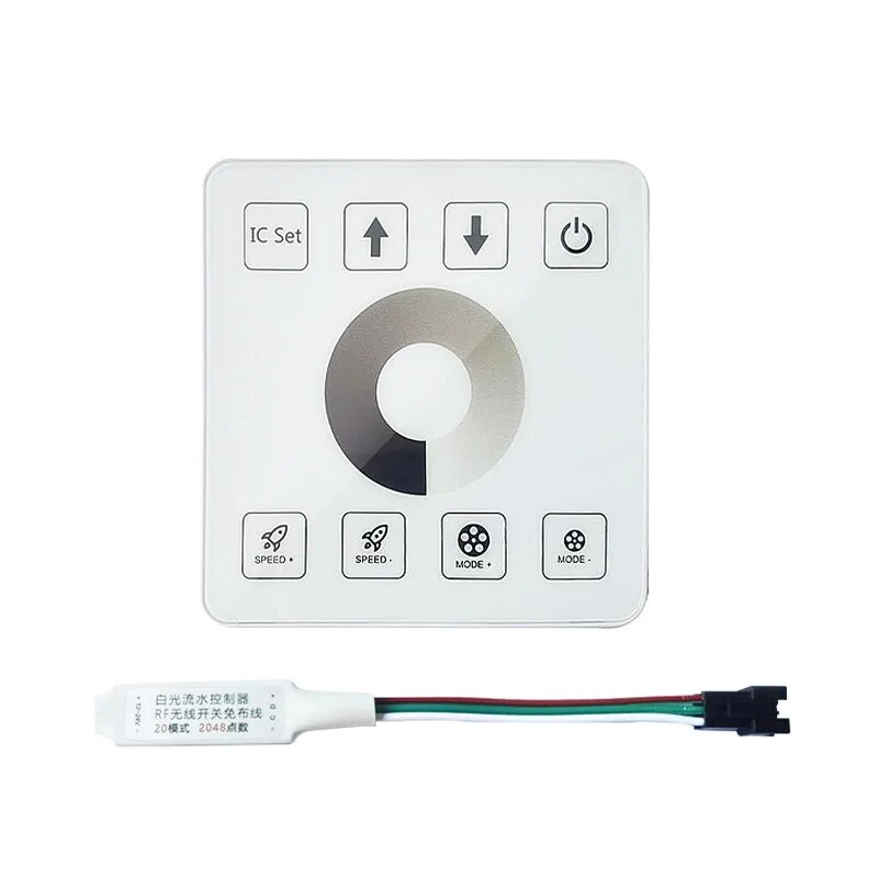[8_4715] Контролер PROLUM SPI; Single color; TOUCH панель; RF;
