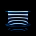 Світлодіодний неон PROLUM™ 8x16, IP68, 12V, Series "LF", Блакитний лід, PRO