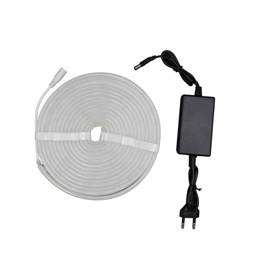 [8_4865] Готовий набір неонової стрічки PROLUM™ 12V; 6x12; 5M; Білий