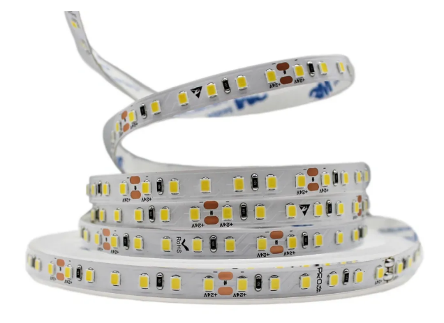 [8_4900] Світлодіодна LED стрічка PROLUM™ 24V; 2835\120; IP20; Series "SG", Тепло-Білий (2800-3200K)
