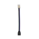 Конектор SMD5050 PROLUM™ RGB 8mm (провід 4 pin + затискач)