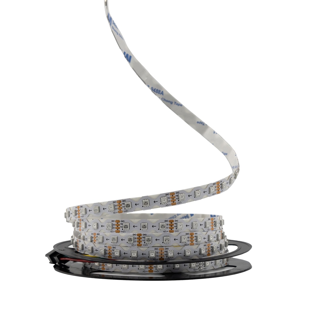 [8_4988] Світлодіодна LED стрічка PROLUM™ 12V; IP20; 3535\96; S-TYPE; Series "S", RGB (Pixel Full Color)
