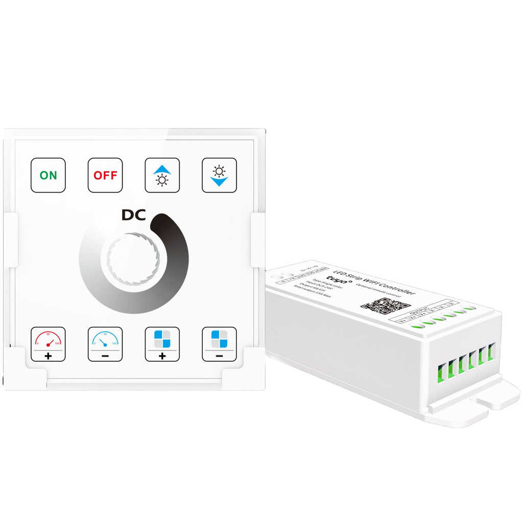[8_4989] Сенсорна панель димера керування PROLUM Wi-Fi; TUYA; 18A; Series: HomeLink
