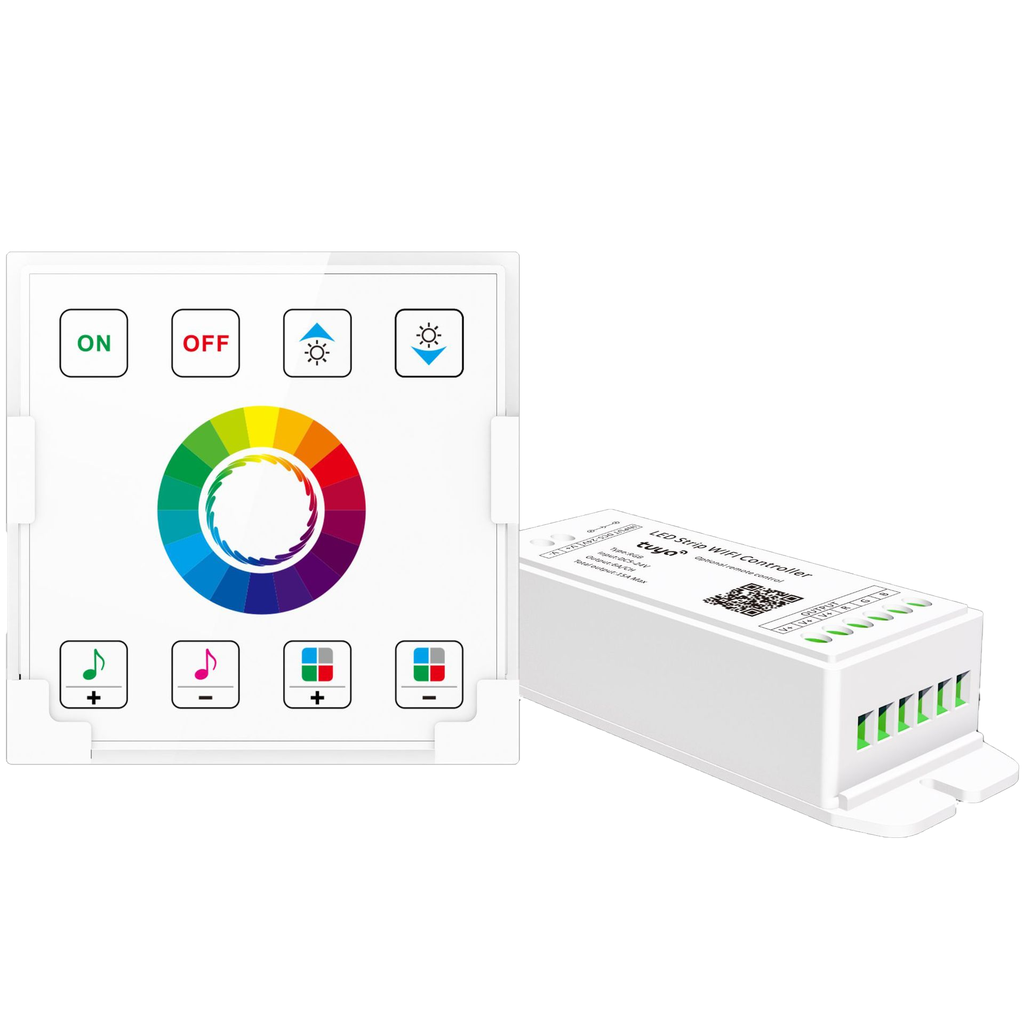 [8_4991] Сенсорна панель керування PROLUM RGB; Wi-Fi; TUYA; 18A; Series: HomeLink