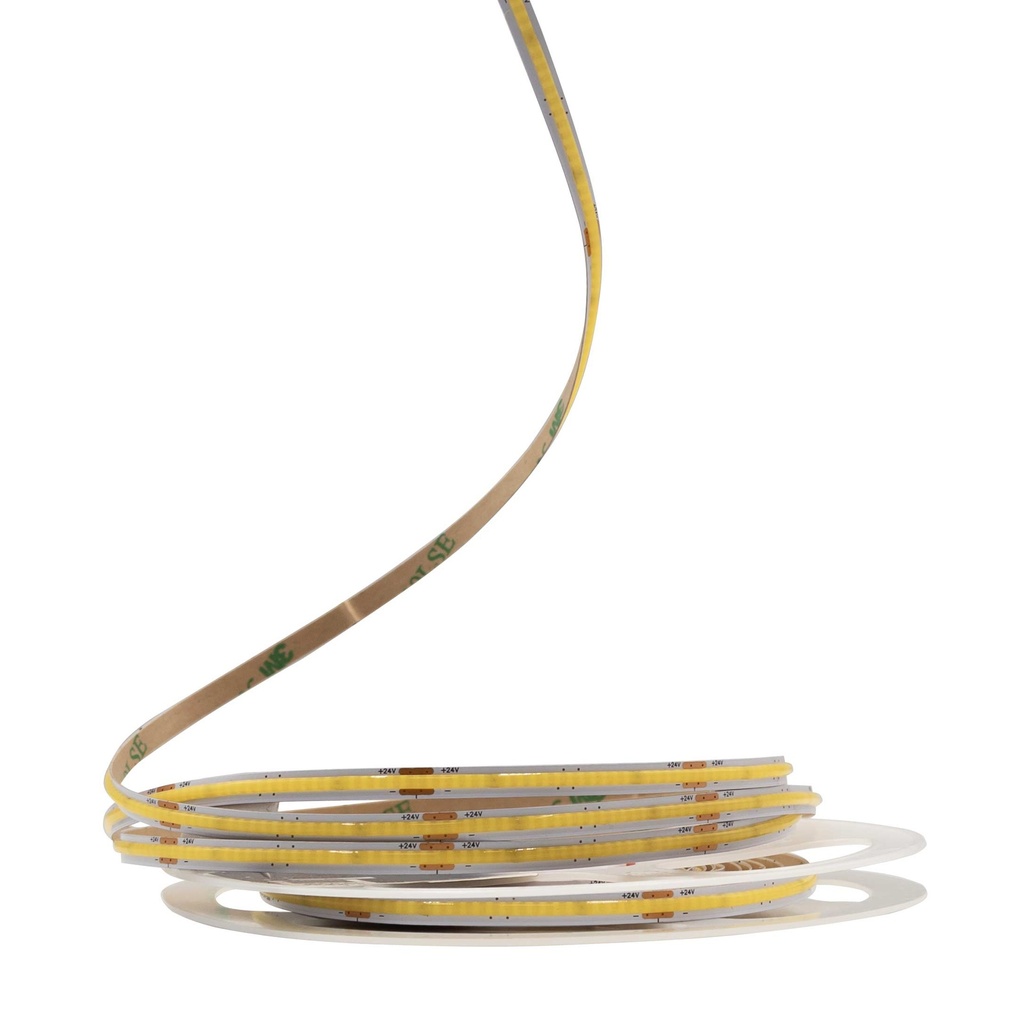 [8_5061] Світлодіодна LED стрічка PROLUM 24V СОВ 480 LED 5ММ IP20 Series "SG", Білий (5500-6000К)
