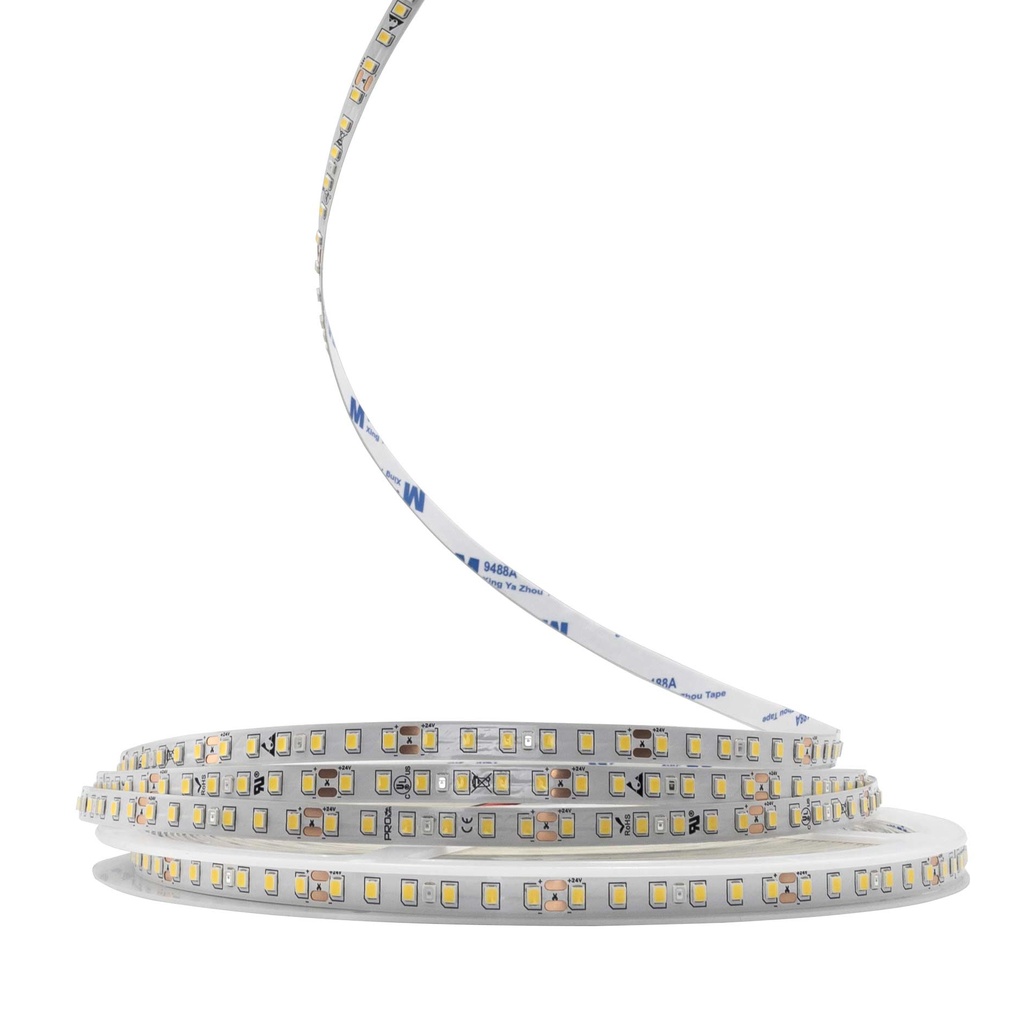 [8_5094] Світлодіодна LED стрічка PROLUM™ 24V; 2835\120; IP20; MAX 20M; Series "SG", Нейтральний-Білий (3800-4300K)
