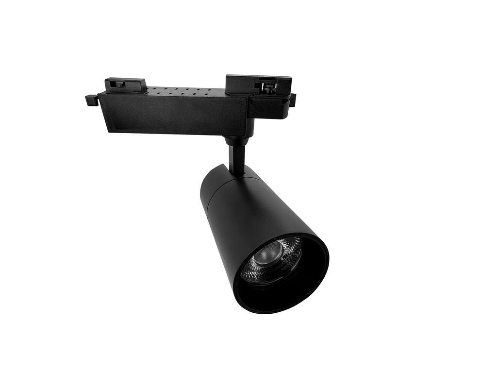 [8_5101] Трековий світильник PROLUM™ M27; 12W; 220V; Чорний SERIES "TLK"; Білий 4000К