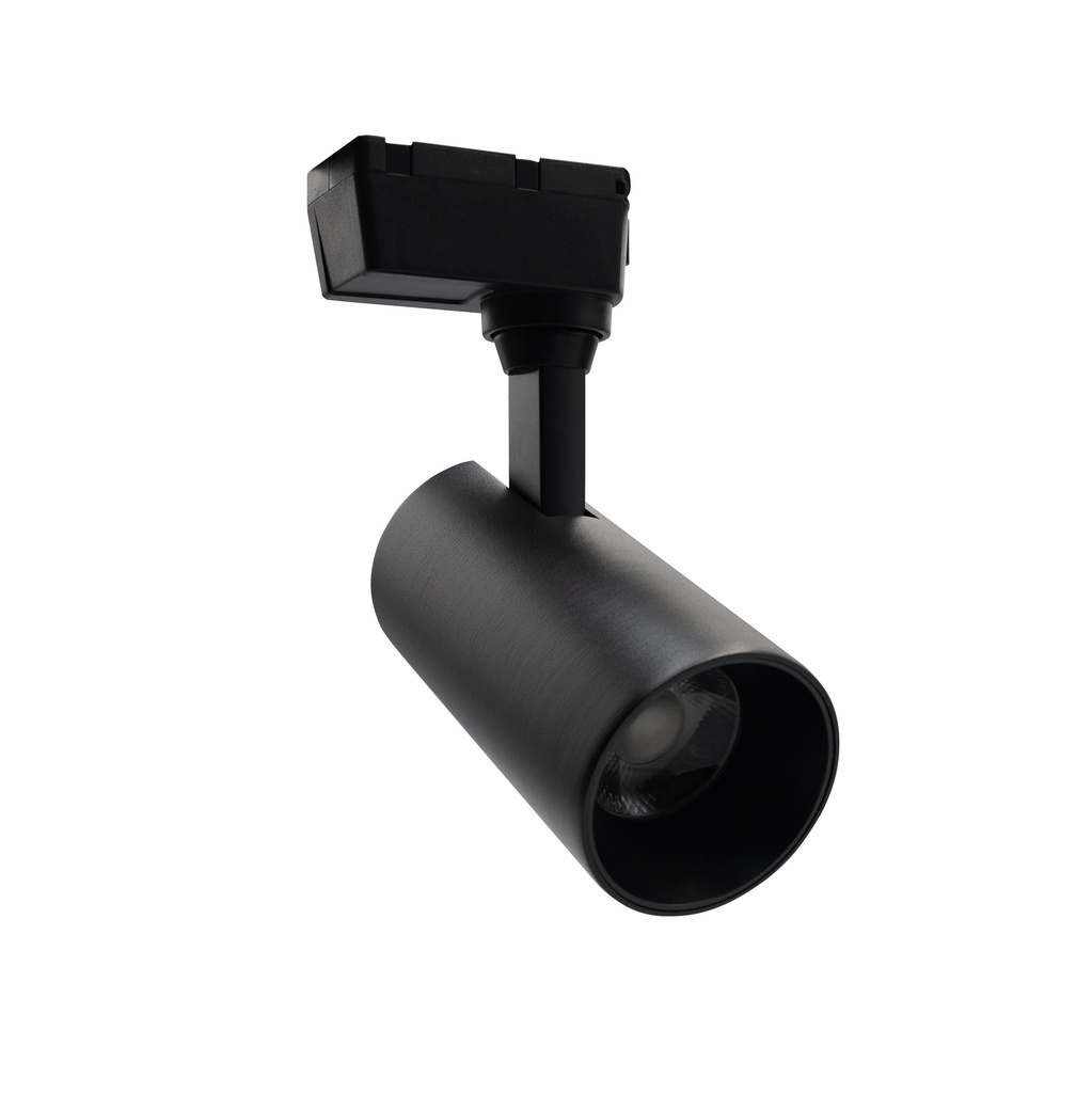 [8_5105] Трековий світильник PROLUM™ M27; 12W; 220V; Чорний SERIES "TLB"; Білий 4000К