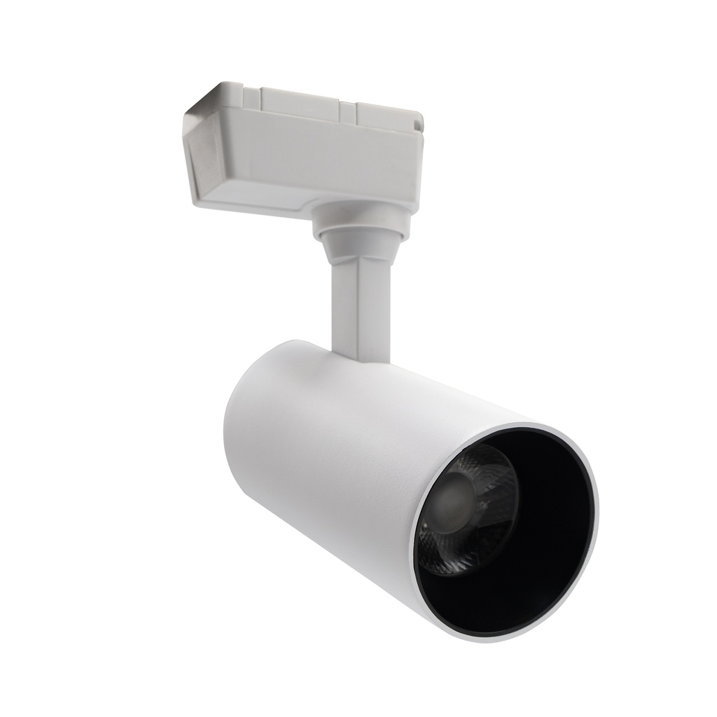 [8_5106] Трековий світильник PROLUM™ M27; 12W; 220V; Білий SERIES "TLB"; Білий 4000К