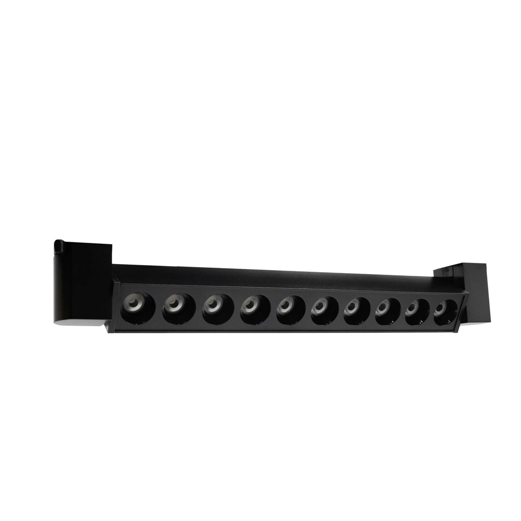 [8_5120] Трековий світильник PROLUM™ Поворотний; M27; 20W; 220V; Чорний SERIES "RGL" - Білий 4000К