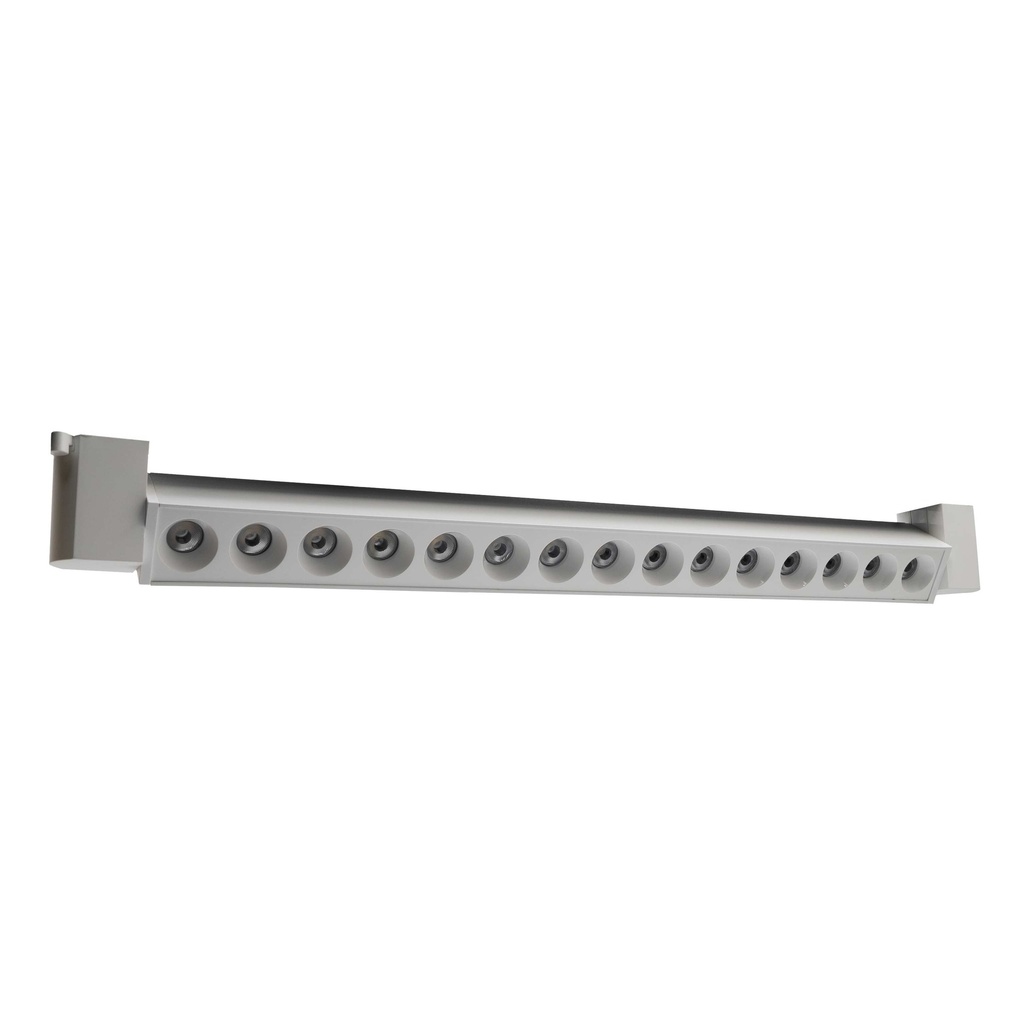 [8_5123] Трековий світильник PROLUM™ Поворотний; M27; 30W; 220V; Білий SERIES "RGL"; Білий 4000К