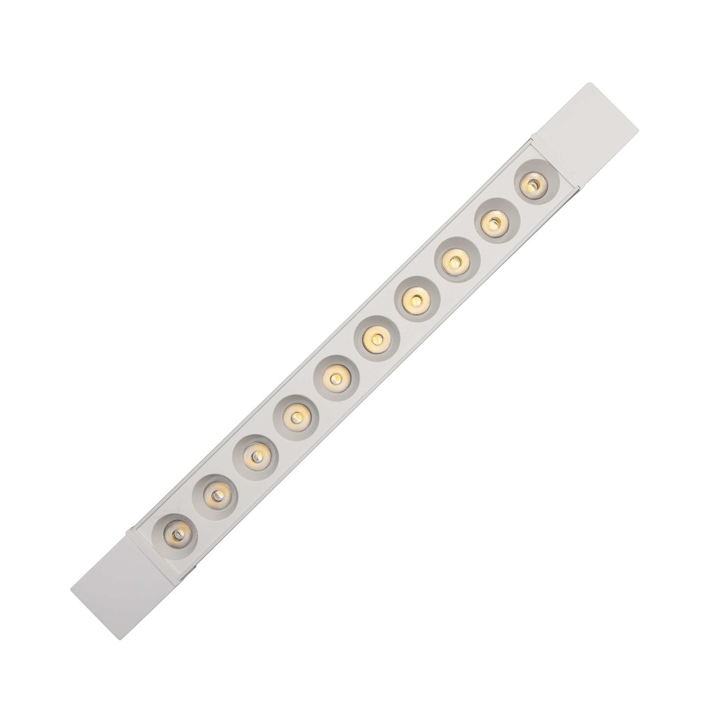 [8_5133] Трековий світильник PROLUM™ Поворотний;  M27; 20W; 220V; Білий SERIES "GF"; Білий 4000К