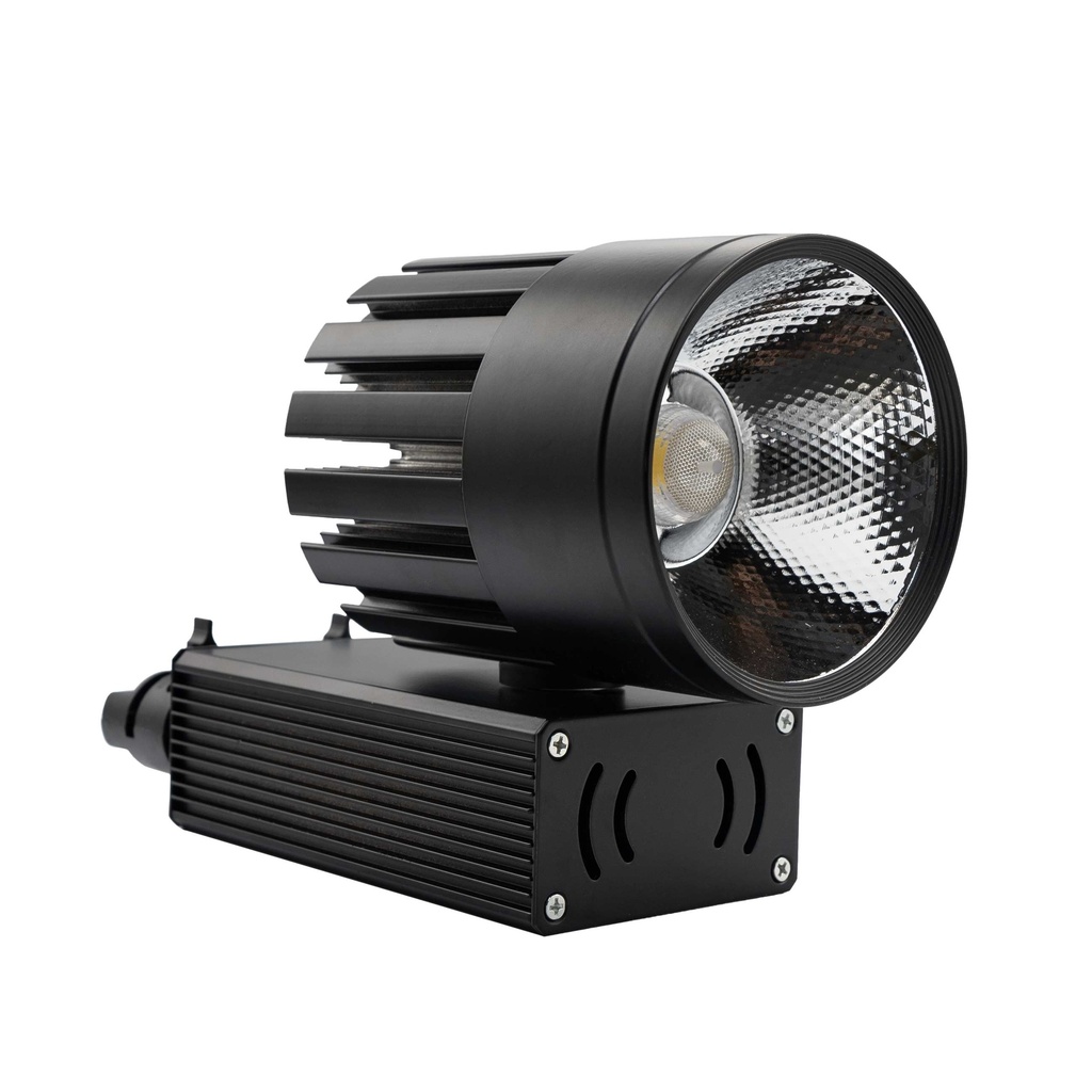 [8_5136] Трековий світильник PROLUM™ M27; 30W; 220V; Чорний SERIES "TAL"; Білий 4000К