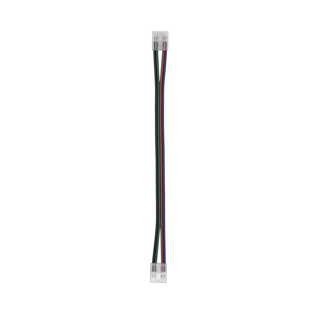 [8_5228] Конектор PROLUM™ для стрічки COB, 10ММ, 4PIN, RGB, 2jack