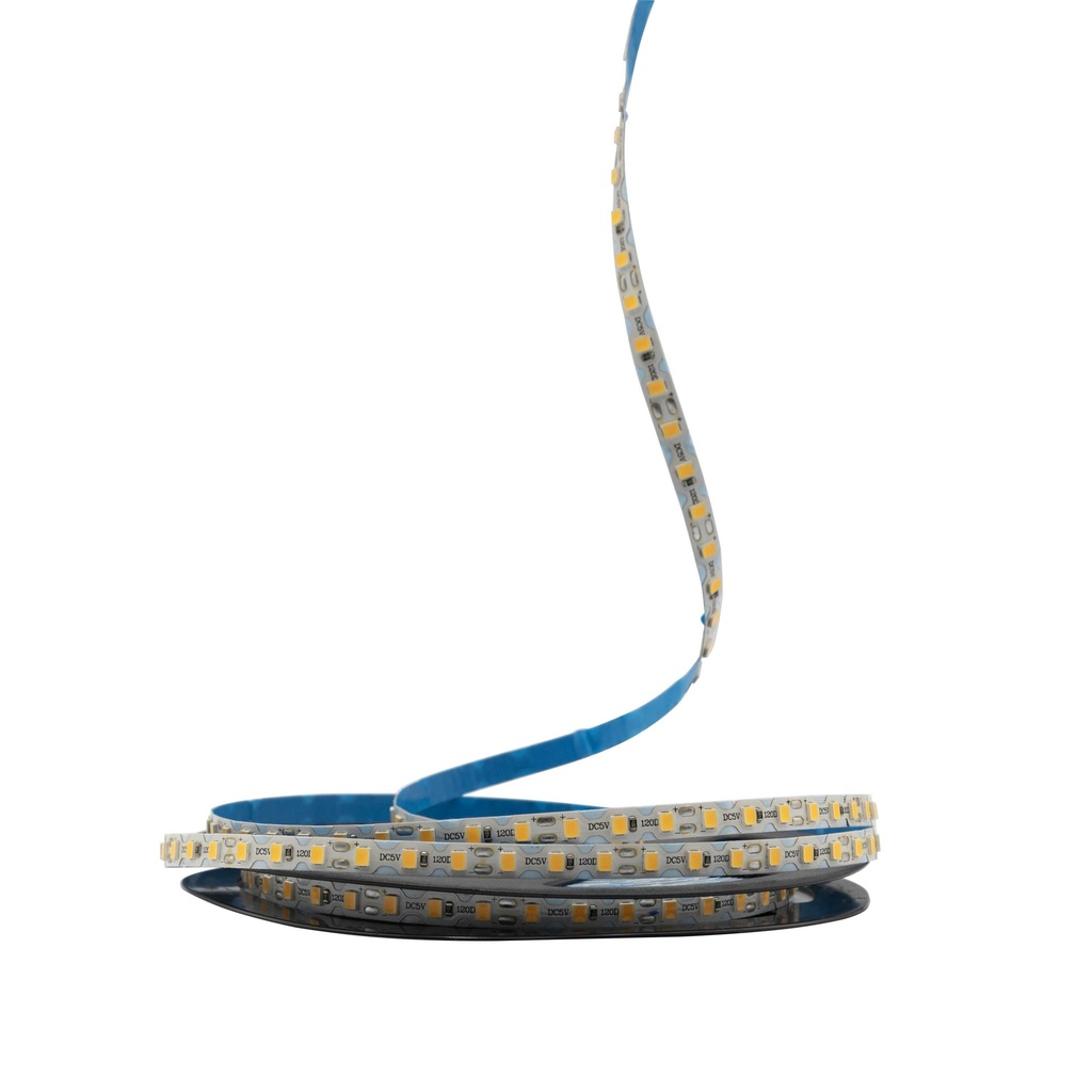[8_5253] Світлодіодна LED стрічка PROLUM™ 5V; IP20; 2835\120; 6ММ; S-TYPE; Series "S", Жовтий